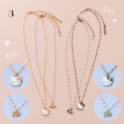 I ♡ Hello Kitty ネックレス2本セット