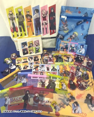 「NARUTO-ナルト- 疾風伝」サンキューマートコラボ商品全体イメージ