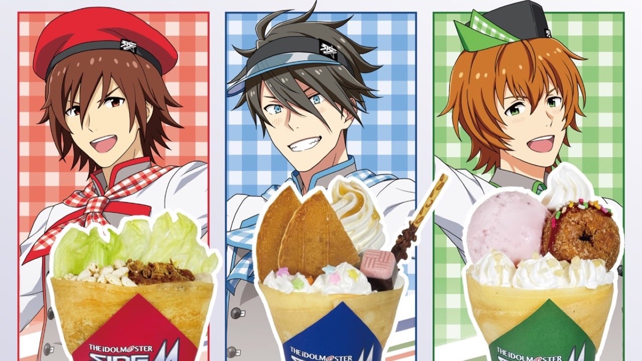 『アイドルマスター SideM』×マリオンクレープ コラボが5月8日スタート！描き下ろし冬馬・英雄・春名のクレープ＆ポストカード特典が登場