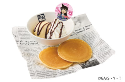 「名探偵コナン×牛角」蘭のふんわりチョコプチパンケーキ