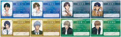 新テニスの王子様 身支度フェア プロフカード 全8種