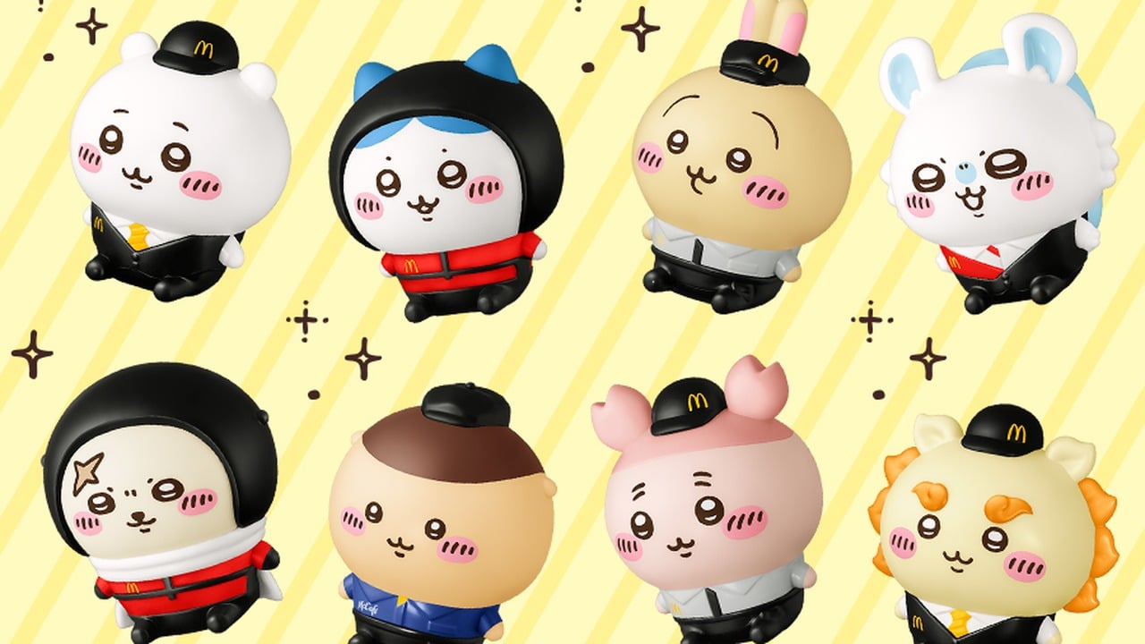 「ちいかわ」×マクドナルド ハッピーセットが5月15日発売！クルー姿の全8種が順次登場、メルカリは出品禁止を発表