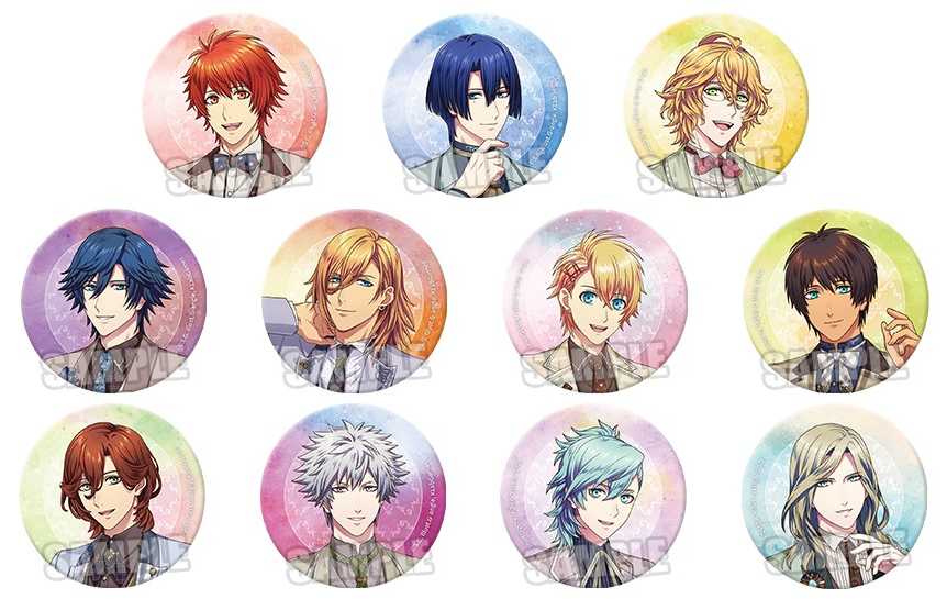 うたプリ トレーディング缶バッジ Shining Birthday Acoustic Album Ver.