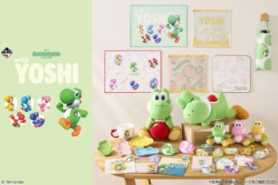 スーパーマリオ with YOSHI 一番くじ メインビジュアル