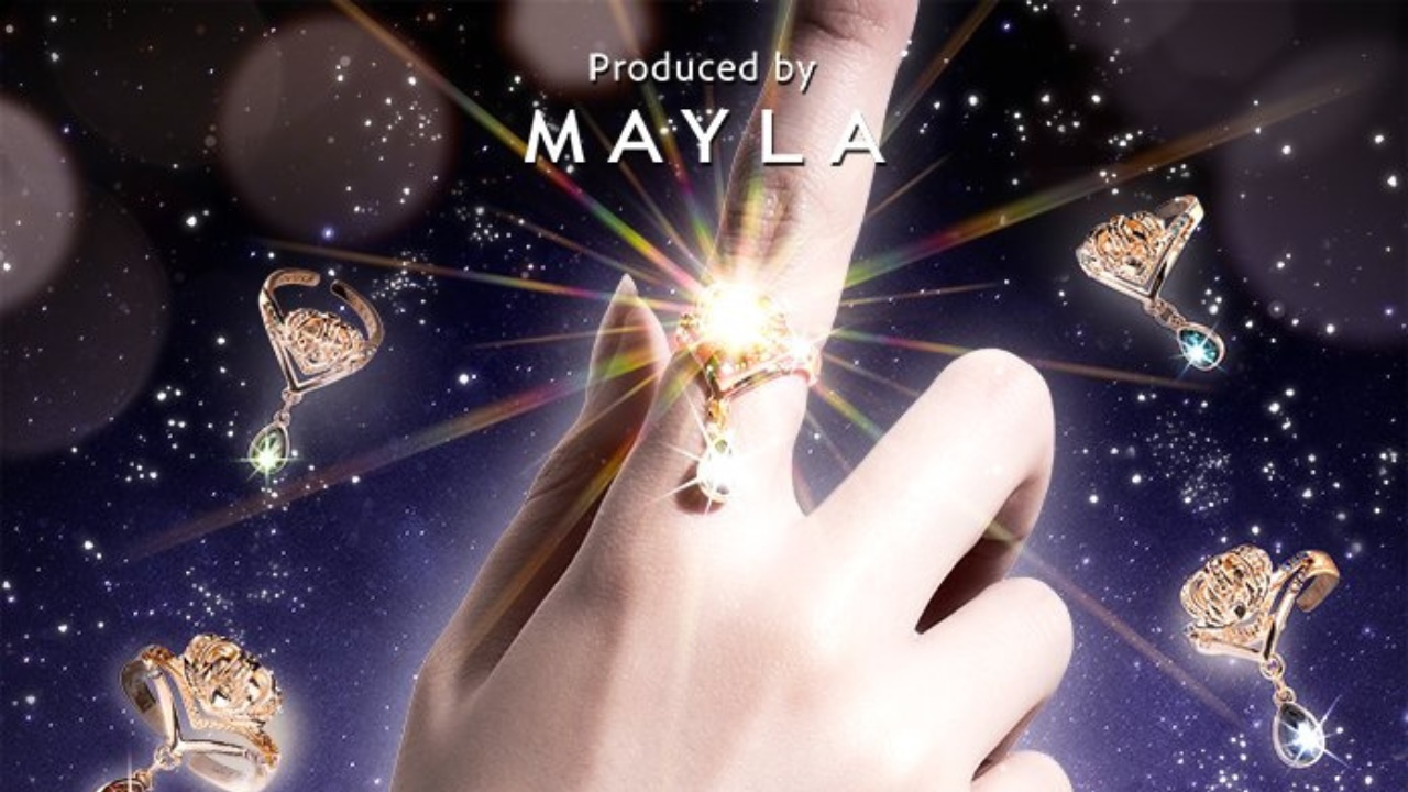 『KING OF PRISM』×MAYLAの王冠リングが6月22日発売！推しカラーの雫が揺れる「リングオブジェ」全7種