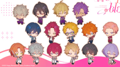 スタフォニ アニメイトカフェ ミニキャラ描き起こしイラスト