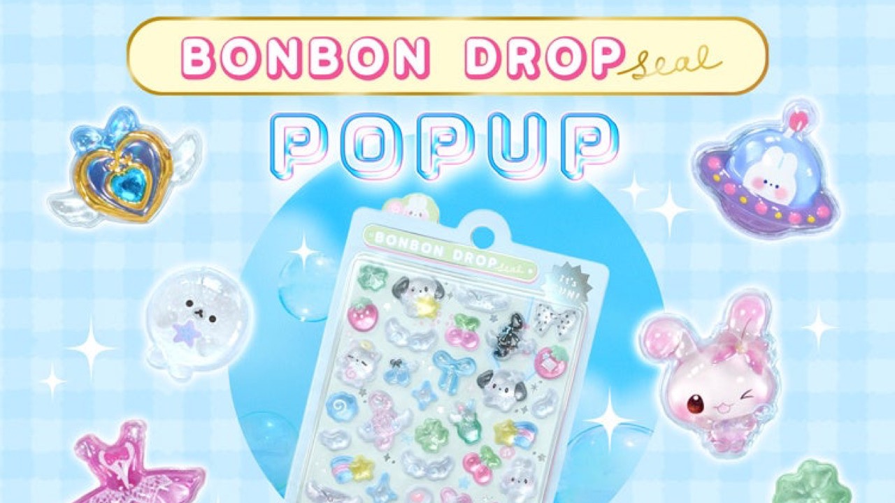 「ボンボンドロップシール」過去最大級POP UP STOREが6月19日開幕！約200種が全国10都市に集結