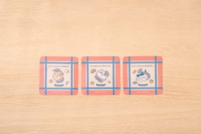 ちいかわベーカリー 大阪限定オリジナルコースター 全3種