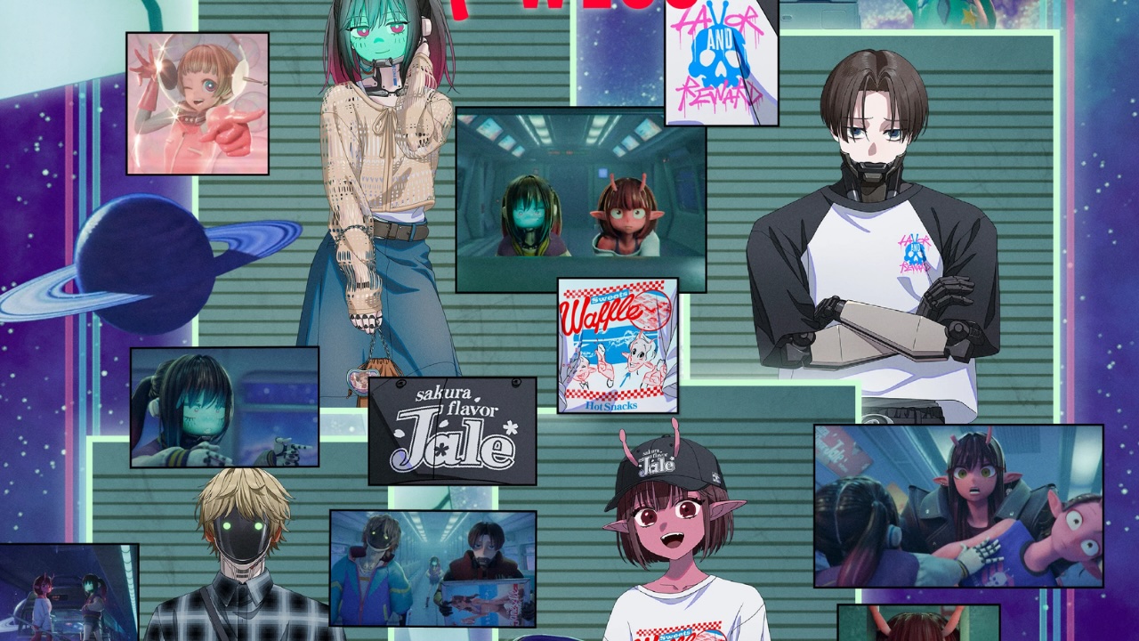 『銀河特急 ミルキー☆サブウェイ』×WEGOが6月19日発売！Y2K全開のチハル着用Tシャツ＆ポッピーくんトートなどが登場