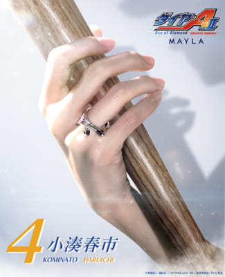 ダイヤのA actⅡ × MAYLA リングオブジェ 小湊春市