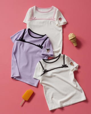サンリオキャラクターズ×ROPÉ PICNIC 1ST COLLECTION キッズ レイヤードTシャツ