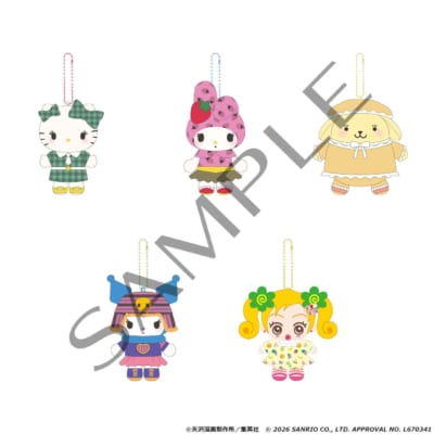 ご近所物語×サンリオキャラクターズ POP-UP STORE ぬいぐるみキーホルダー 全5種