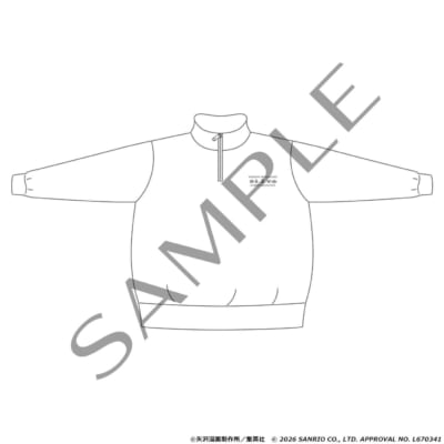 ご近所物語×サンリオキャラクターズ POP-UP STORE ハーフジッププルオーバー