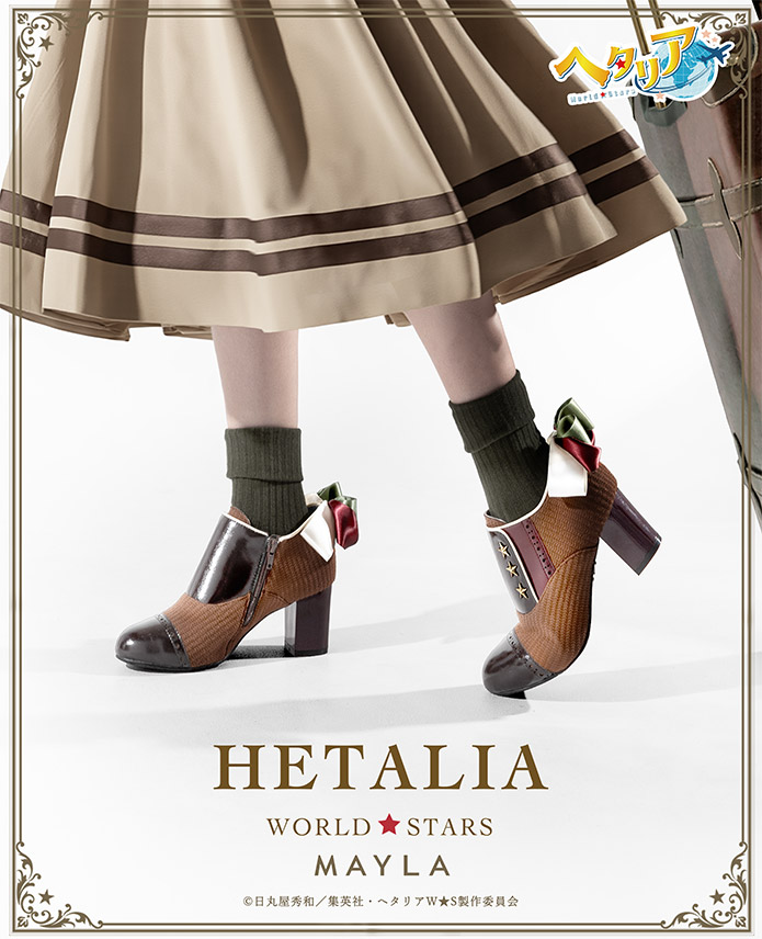 ヘタリア World★Stars MAYLA ブーティ イタリア 着用イメージ