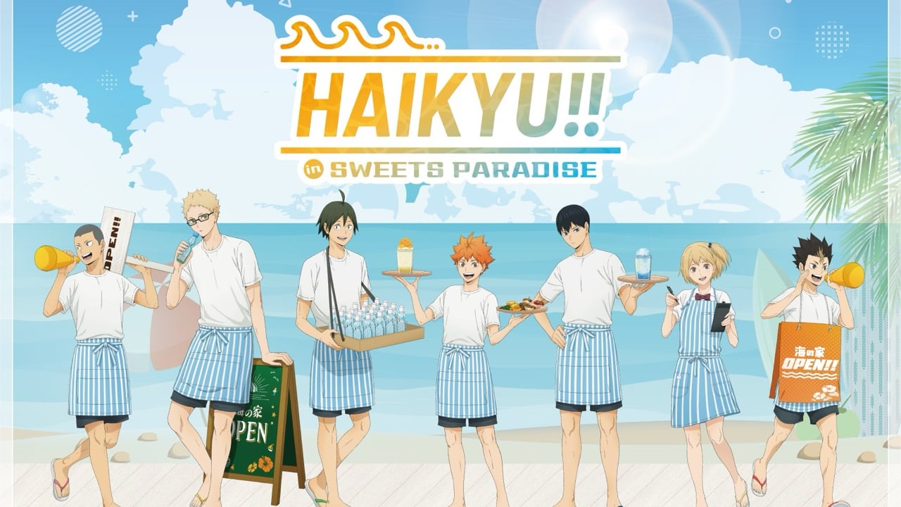 「ハイキュー!!×スイーツパラダイス」コラボ第3弾が7月31日開催！江ノ島海の家＆「海でアルバイト」描き下ろし公開