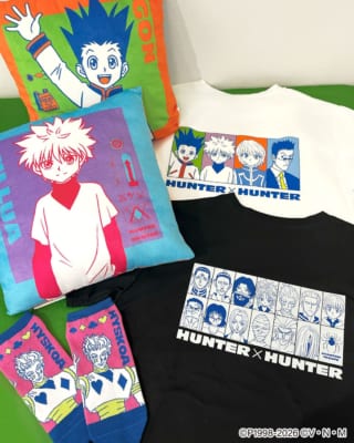 HUNTER×HUNTER サンキューマート クッション Tシャツ アンクルソックス