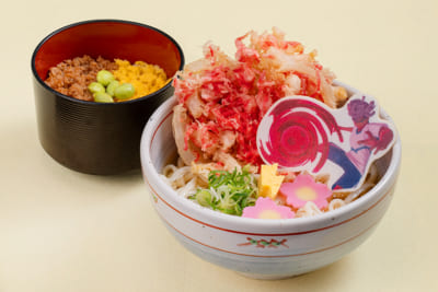 イナズマイレブン×志摩スペイン村 桜咲丈二の冷やしかき揚げうどんセット