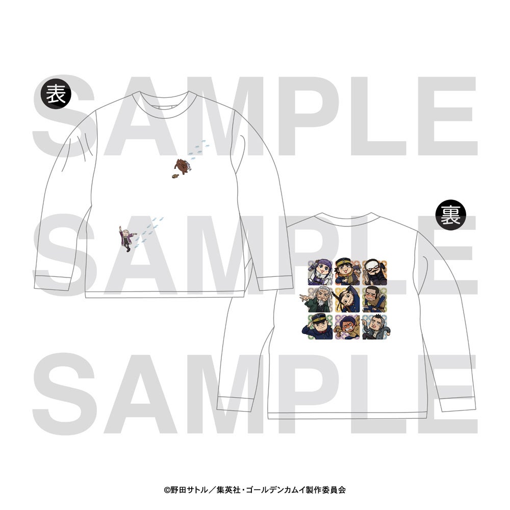 ゴールデンカムイ くまみね デフォルメ ロングTシャツ