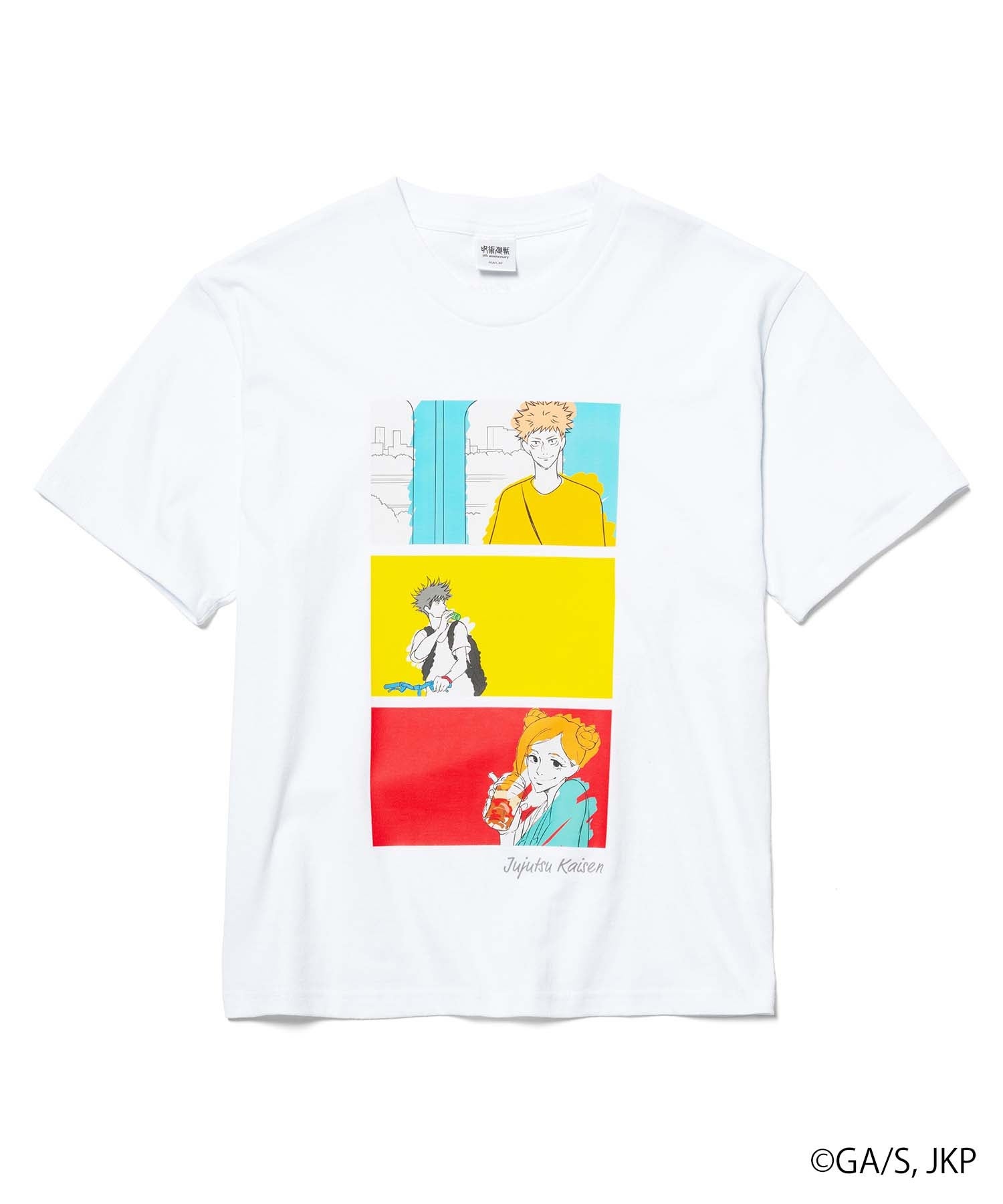 『呪術廻戦』第1期ED場面写Tシャツ 虎杖悠仁・伏黒恵・釘崎野薔薇