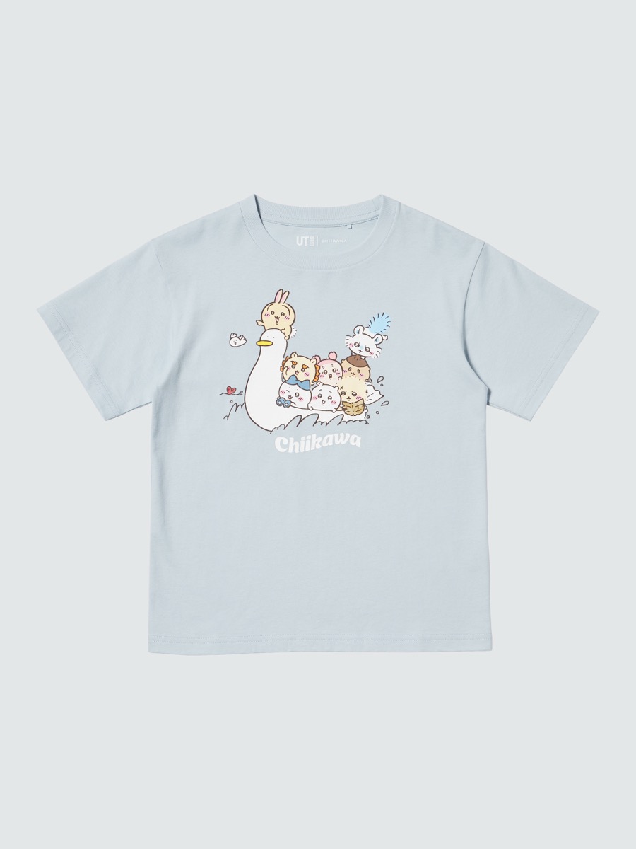 映画ちいかわ 人魚の島のひみつ ユニクロUT KIDS Tシャツ