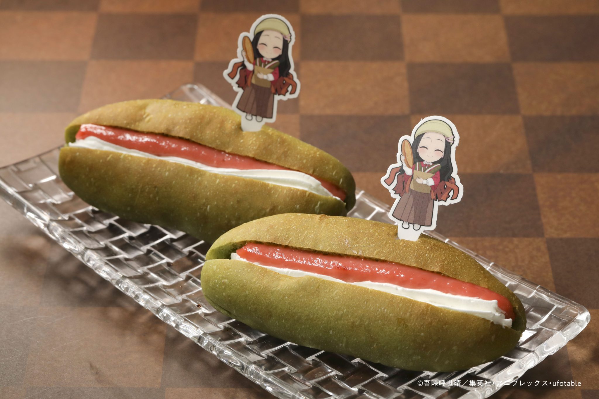 禰豆子の竹いちごパン