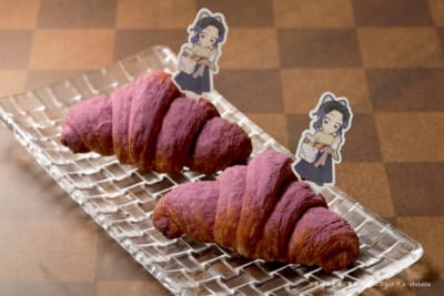 しのぶの藤色クロワッサン
