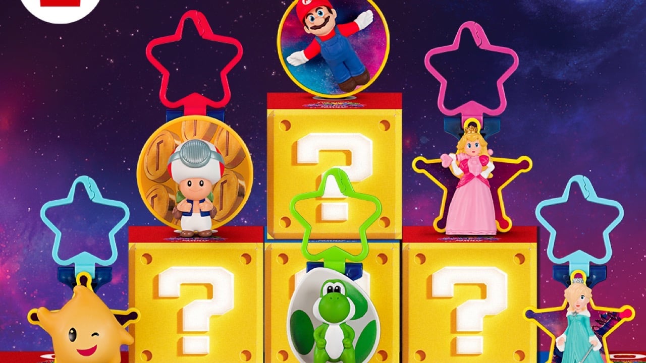 「スーパーマリオ×マクドナルド」ハッピーセットが6月12日スタート！マリオ・ピーチ姫など全12種のおもちゃが登場