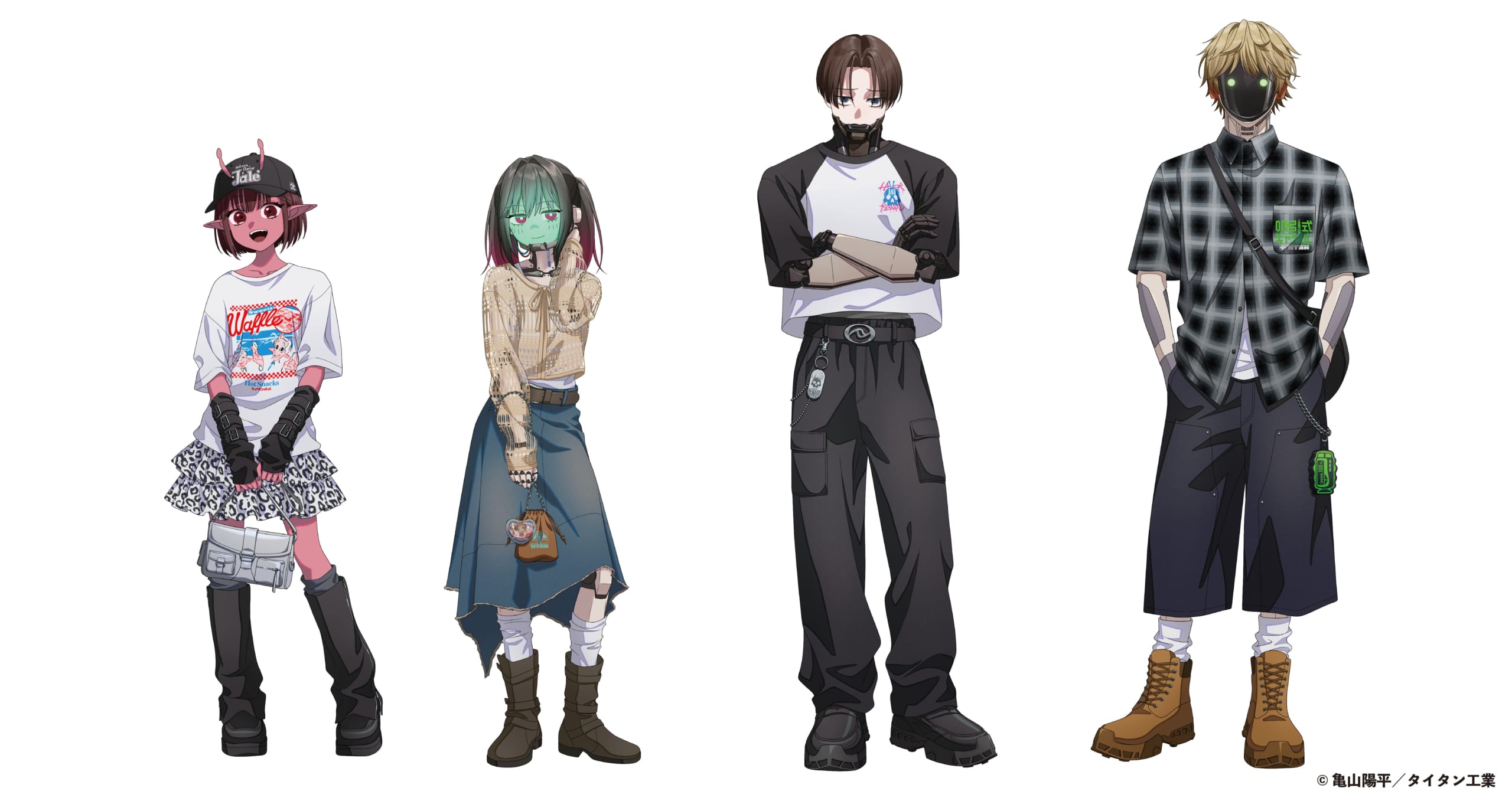 『銀河特急 ミルキー☆サブウェイ』×WEGO 描き下ろしイラスト