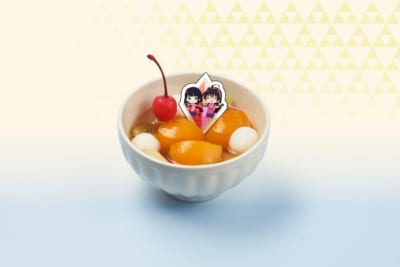 雫と亜也子のみつ桃