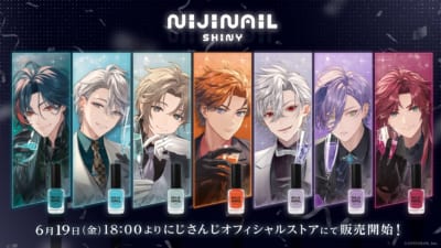 にじさんじ にじネイル Shiny メインビジュアル