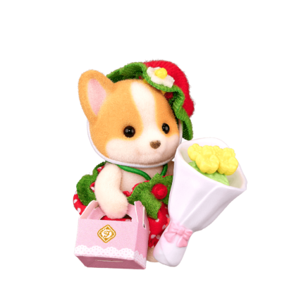 「シルバニアファミリー×アトレ」いちごのフルーツコスチューム