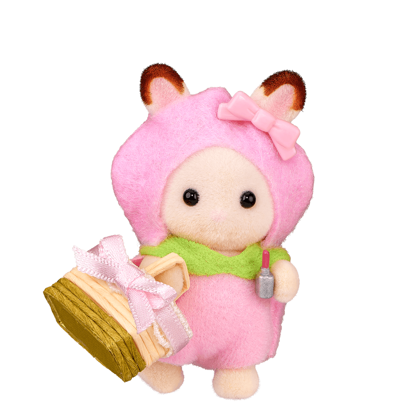 「シルバニアファミリー×アトレ」桃のフルーツコスチューム