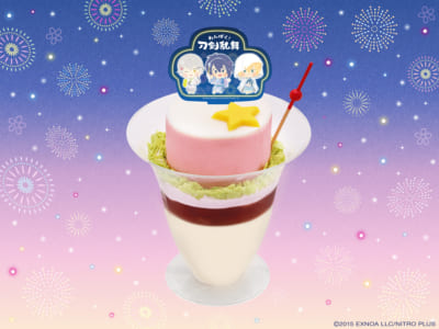 夏のわんぱく！刀剣乱舞パフェ サンリオピューロランド