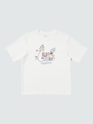 映画ちいかわ 人魚の島のひみつ ユニクロUT WOMEN Tシャツ