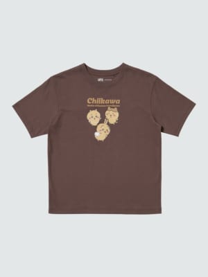 映画ちいかわ 人魚の島のひみつ ユニクロUT WOMEN Tシャツ