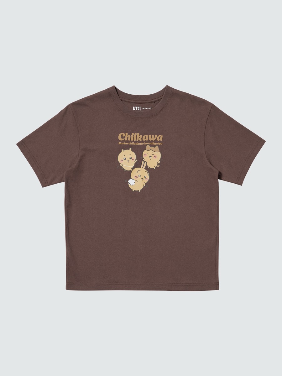 映画ちいかわ 人魚の島のひみつ ユニクロUT WOMEN Tシャツ