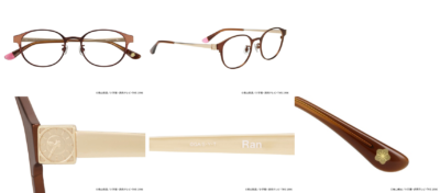 名探偵コナン×Zoff 毛利蘭モデル メガネ