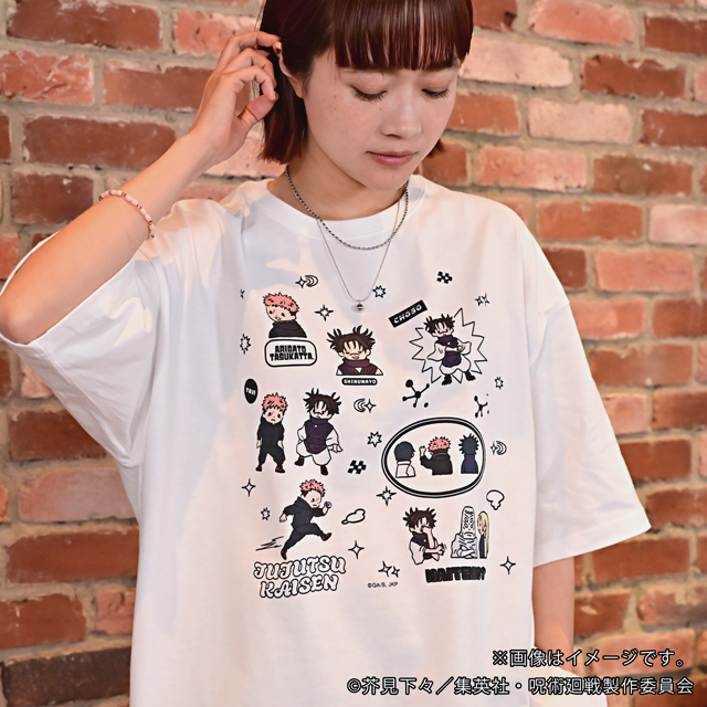 TVアニメ『呪術廻戦』×ビィズニィズ　ビッグTシャツ