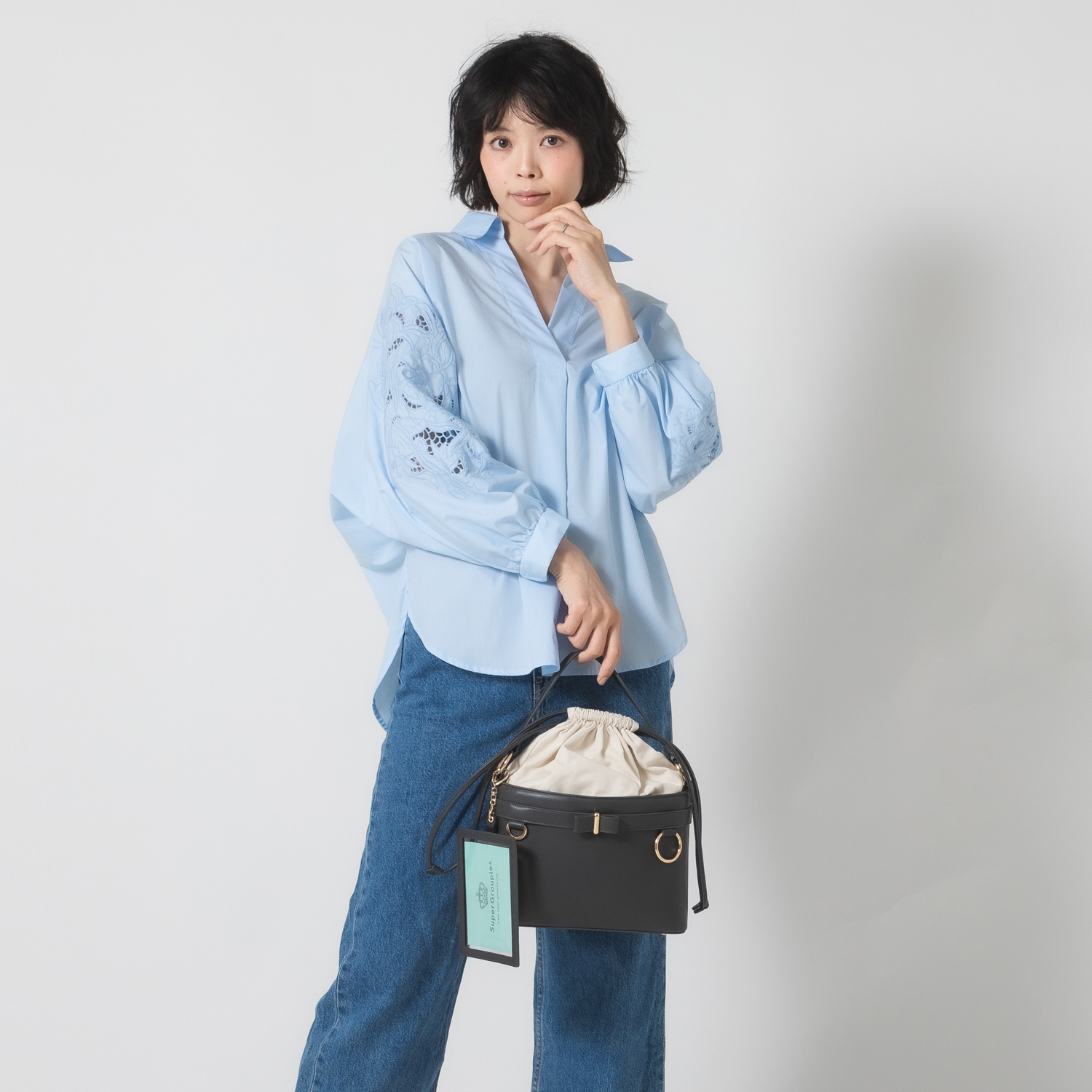 『忍たま乱太郎』×SuperGroupies「おともプチバッグ」忍術学園先生 モデル