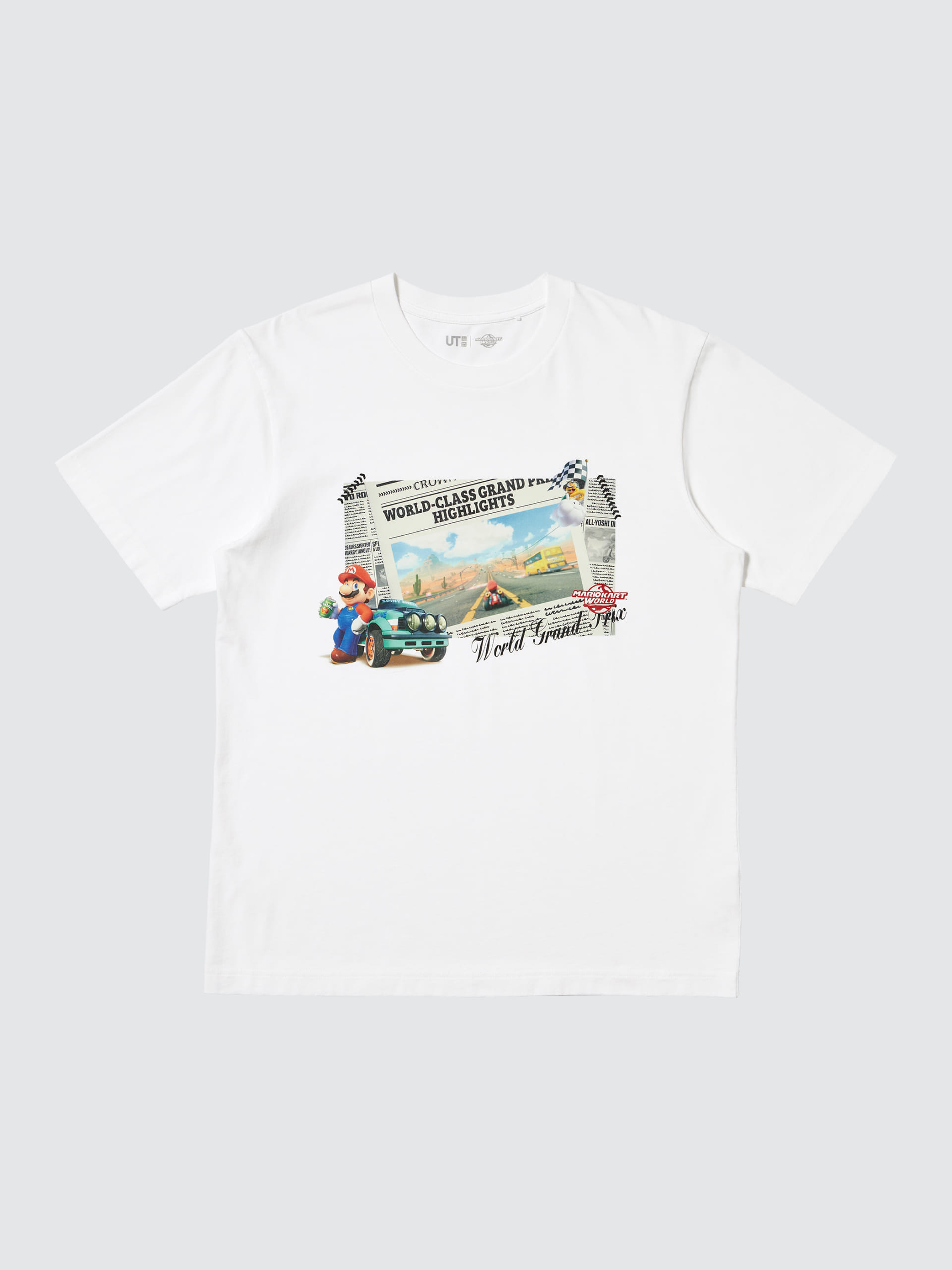 『マリオカート ワールド』×ユニクロ「UT」KIDS Tシャツ