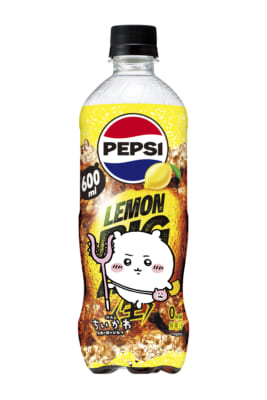 「ちいかわ×サントリー」PEPSIレモン