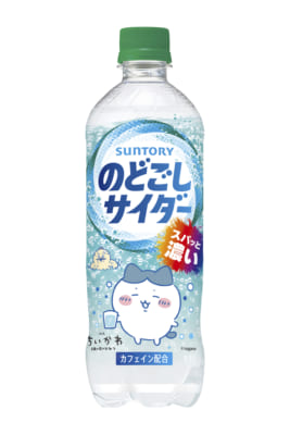 「ちいかわ×サントリー」のどごしサイダー