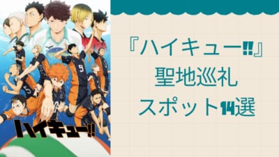 『ハイキュー!!』 聖地巡礼 スポット14選