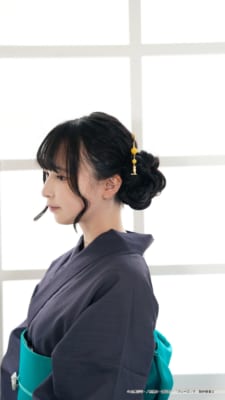 糸師凛 イメージ浴衣セットの髪飾り
