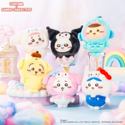 ちいかわ×サンリオキャラクターズ Kiramekko 全6種のイメージ