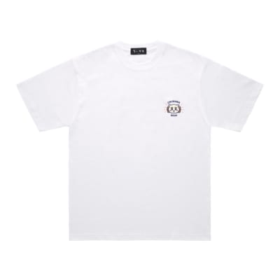 「ちいかわ」×「オリオンビール」Tシャツ ホワイト SHISA 正面