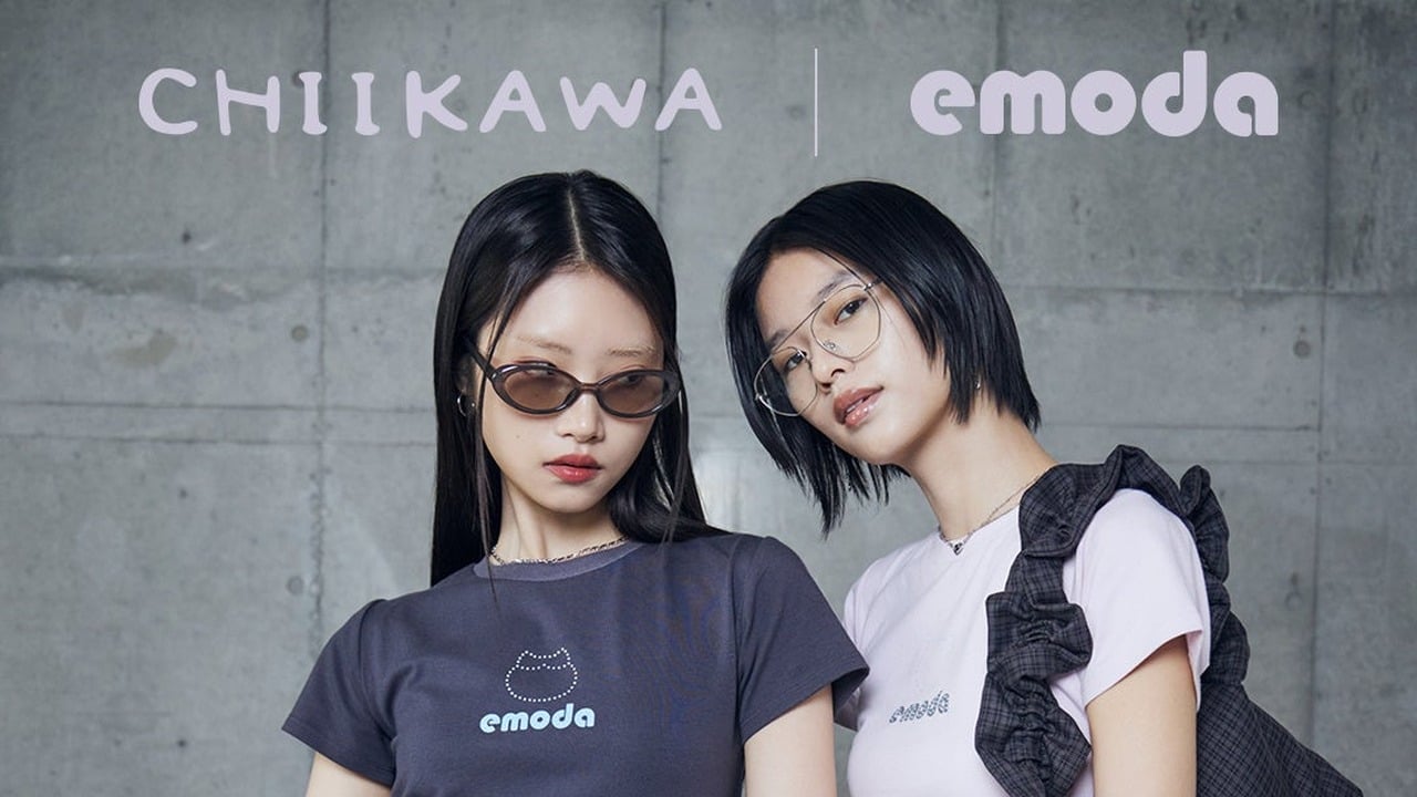 「ちいかわ×EMODA」コラボコレクションが7月22日より販売中！ラインストーンのミニT＆レオパードトップスが登場