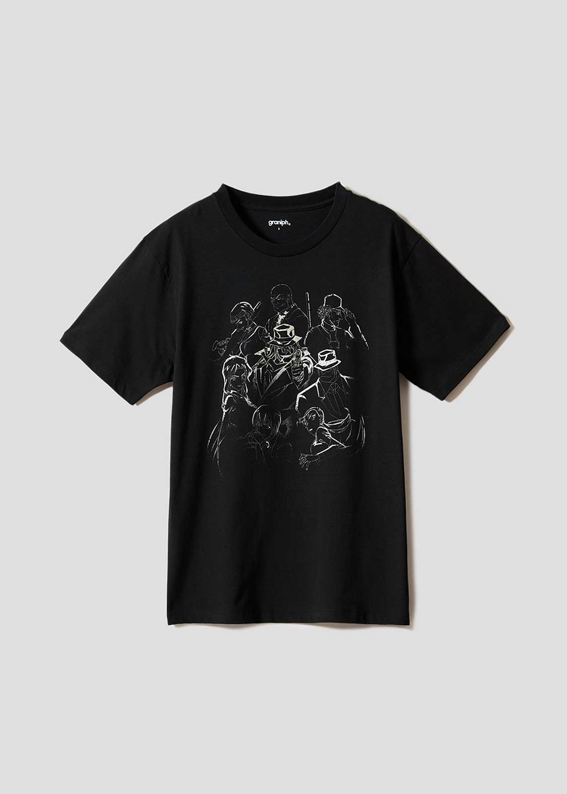 名探偵コナン グラニフ 黒ずくめの組織 Tシャツ