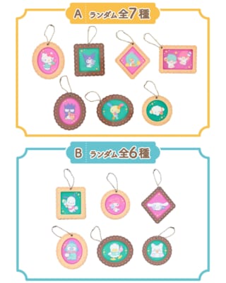 サンリオキャラクターズ×メーカーマスコット スライドミラーキーホルダー