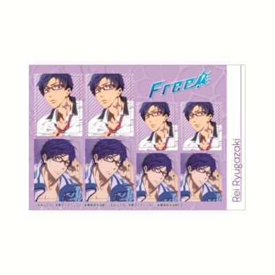『Free!』証明写真風ステッカー（竜ヶ崎怜）